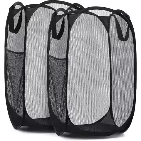 Collapsible laundry basket