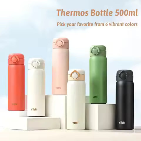 Insulated stainless steel water bottle