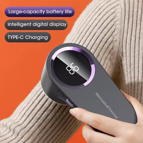 Electric fabric shaver