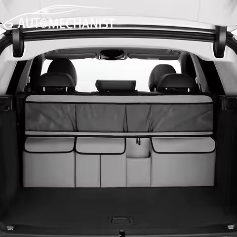Car back seat organizer