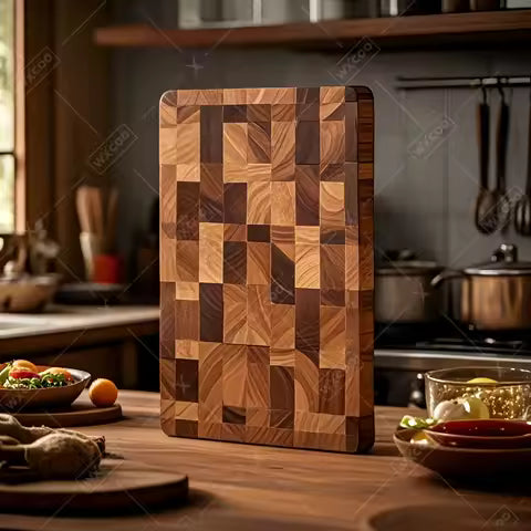Bamboo cutting board set
