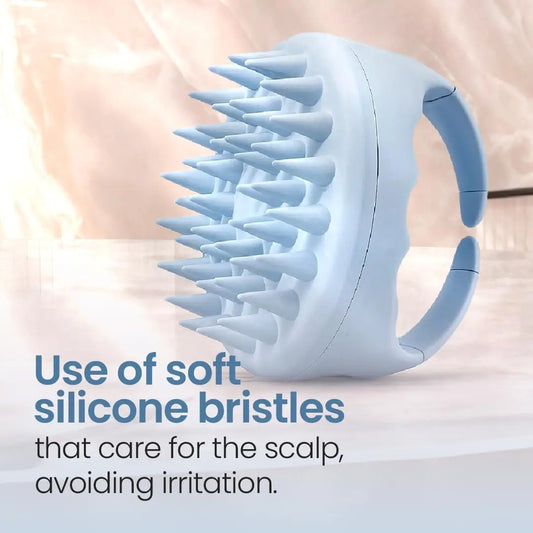 Silicone Scalp Massager Shampoo Brush